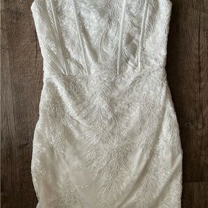 Stunning White Lace Dress